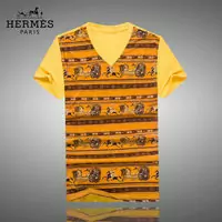 2017 hommes hermes t-shirts mercerized cotton chevaux all gold